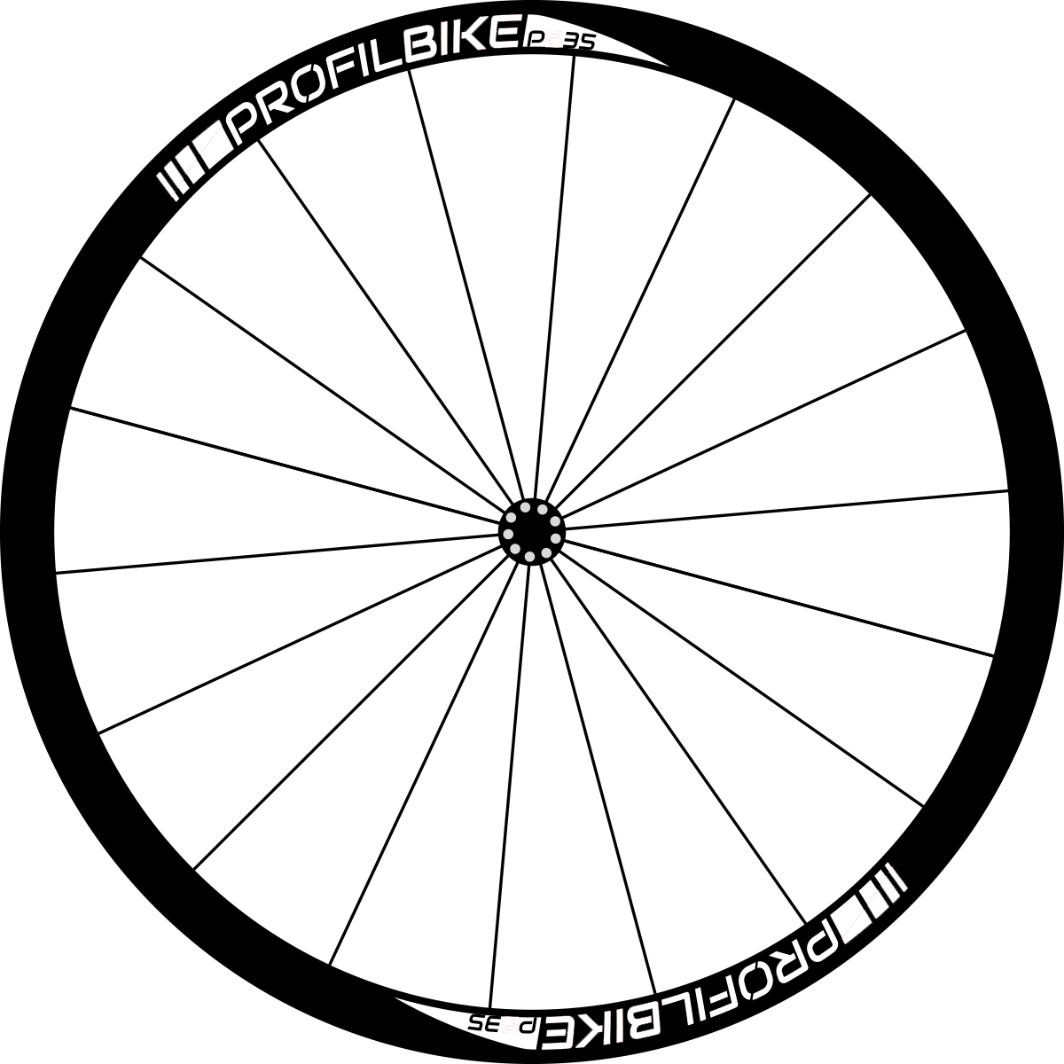 Profilbike PB35 CARBON DISC design personnalisé