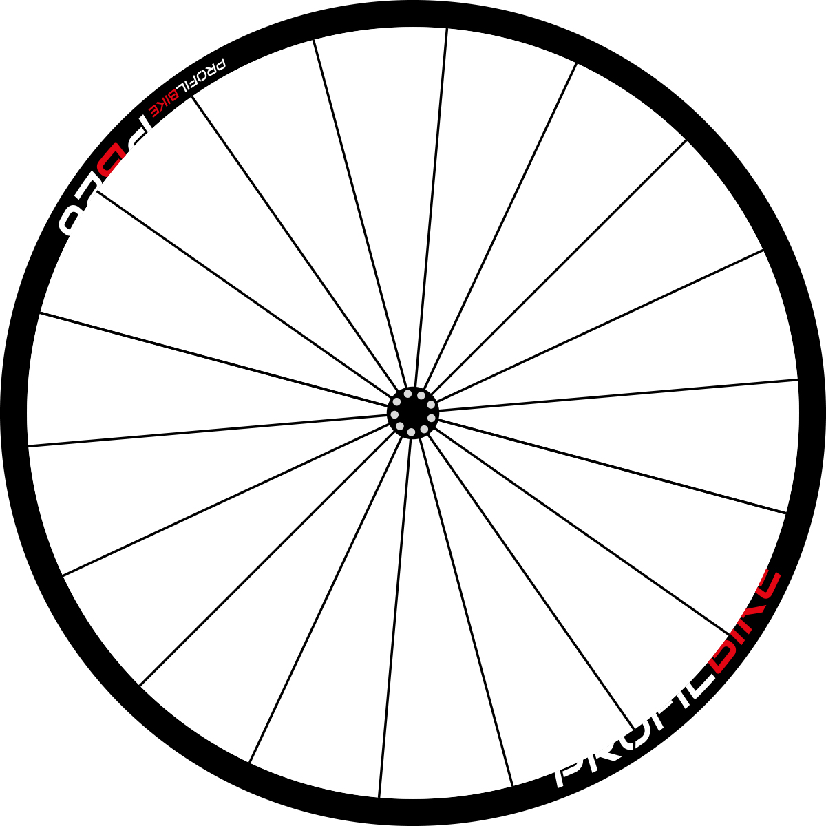 Profilbike PB26 ALU DISC design rouge