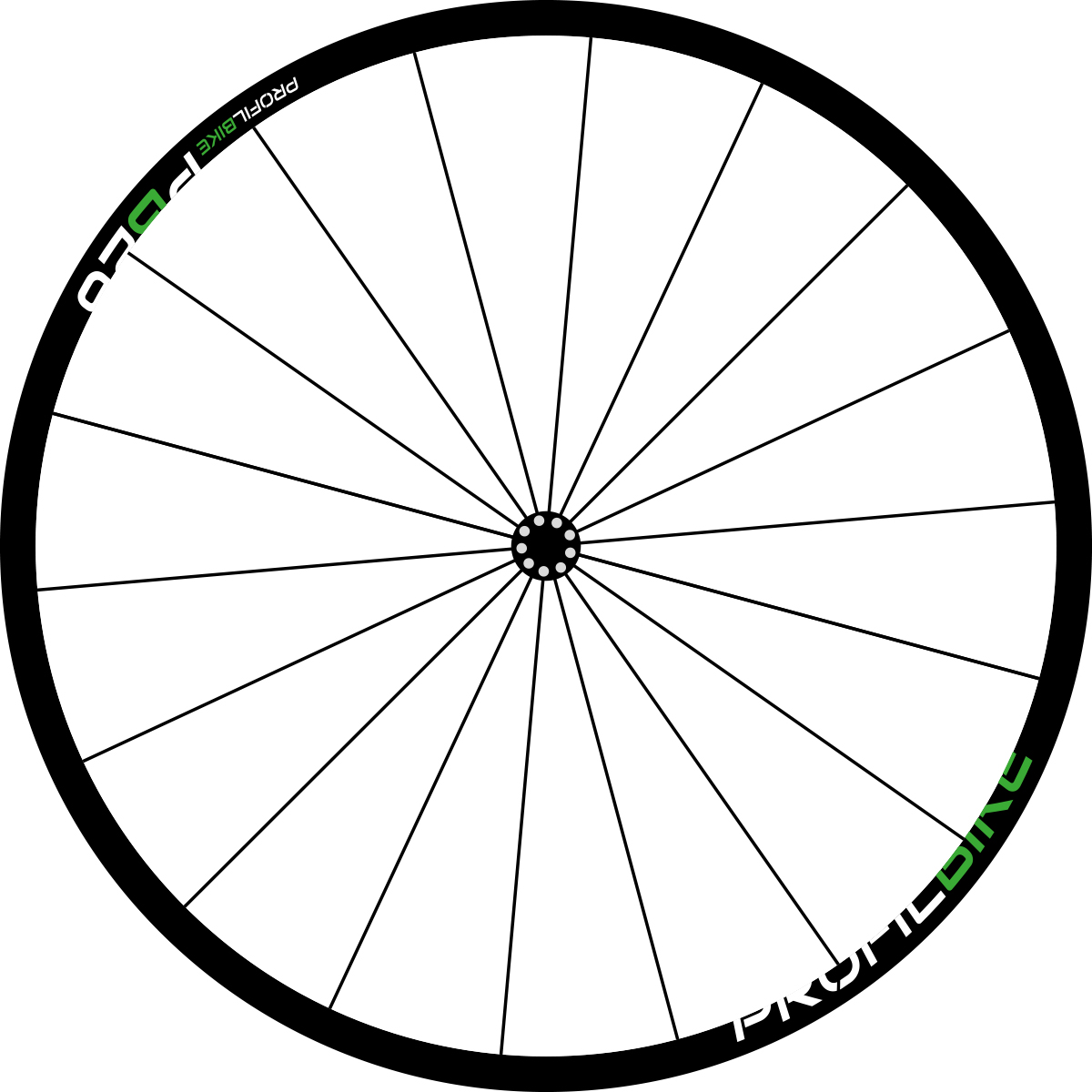 Profilbike PB26 ALU design vert