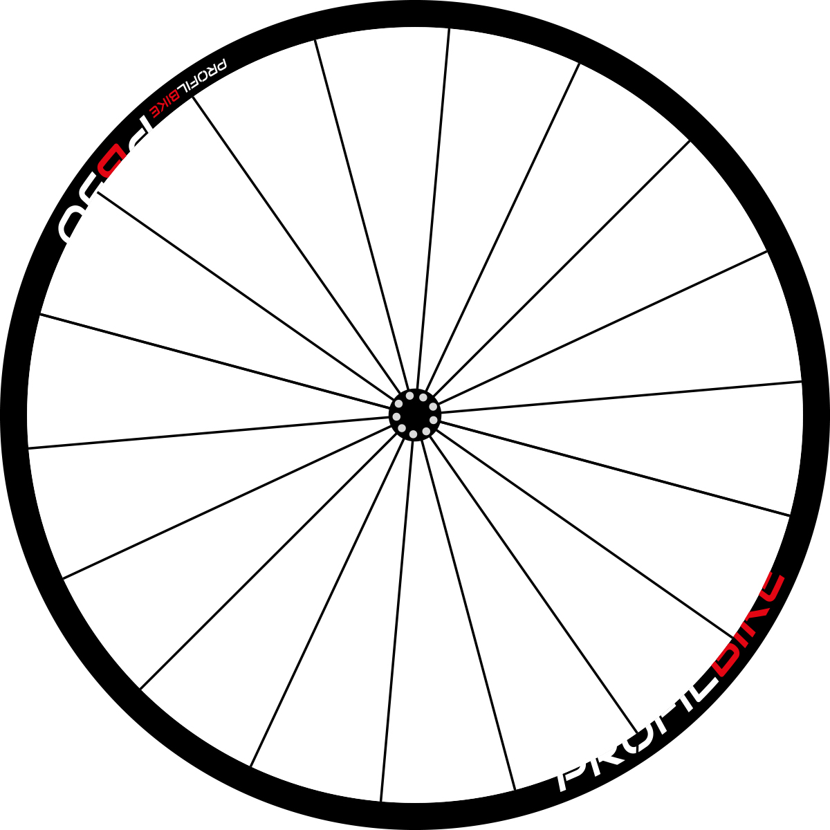 Profilbike PB30 ALU DISC design rouge