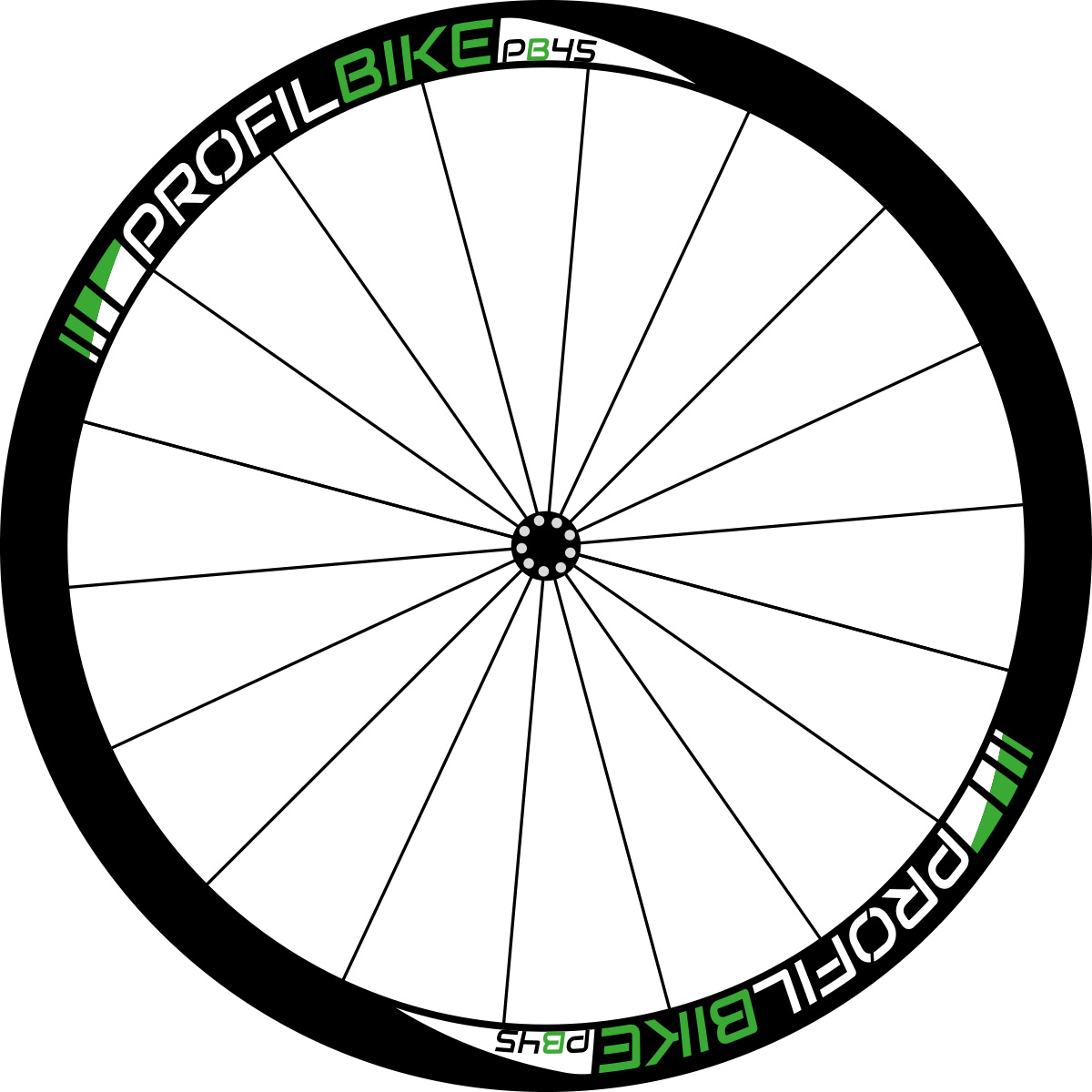 Profilbike PB45 CARBON design vert