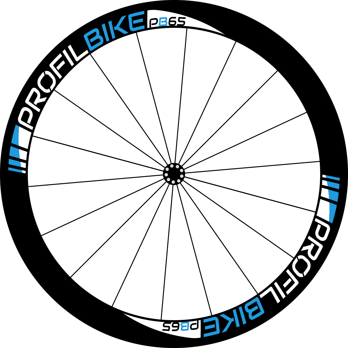 Profilbike PB65 CARBON design bleu
